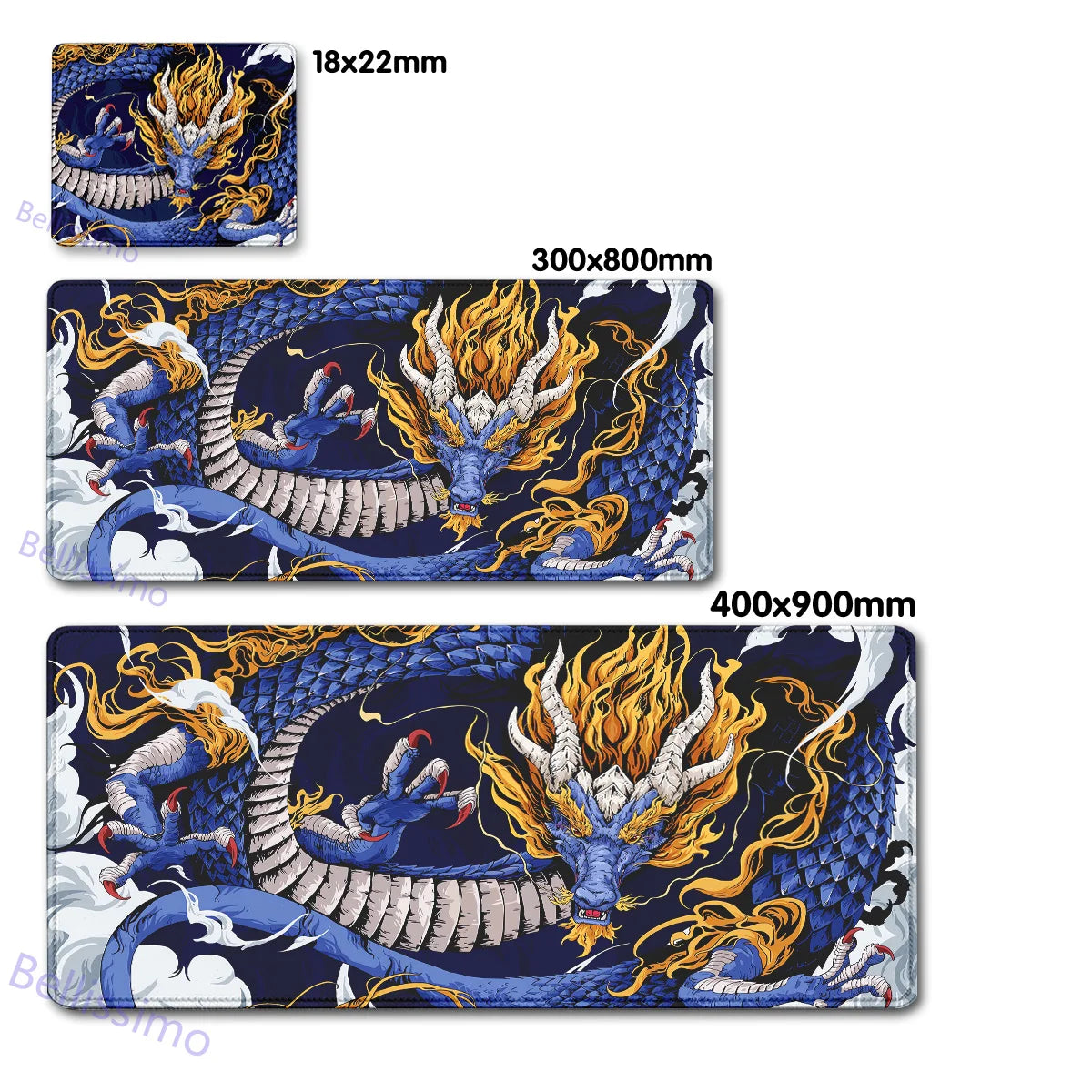 Mousepad gamer japonês de alta qualidade