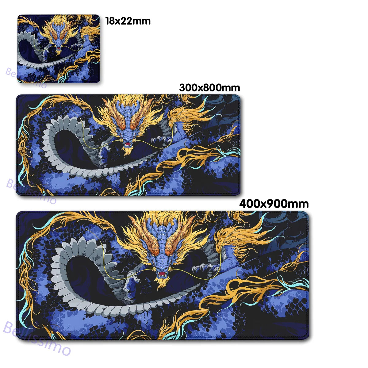 Mousepad gamer japonês de alta qualidade