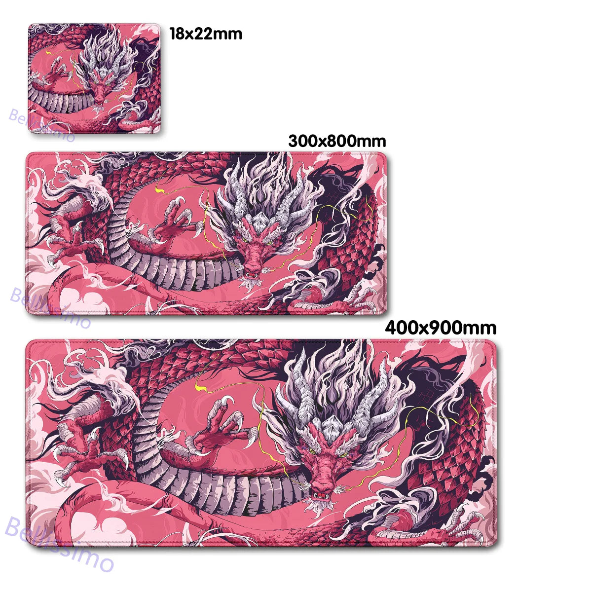 Mousepad gamer japonês de alta qualidade