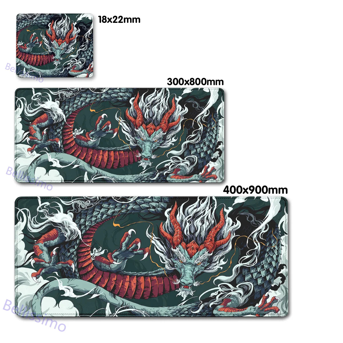 Mousepad gamer japonês de alta qualidade