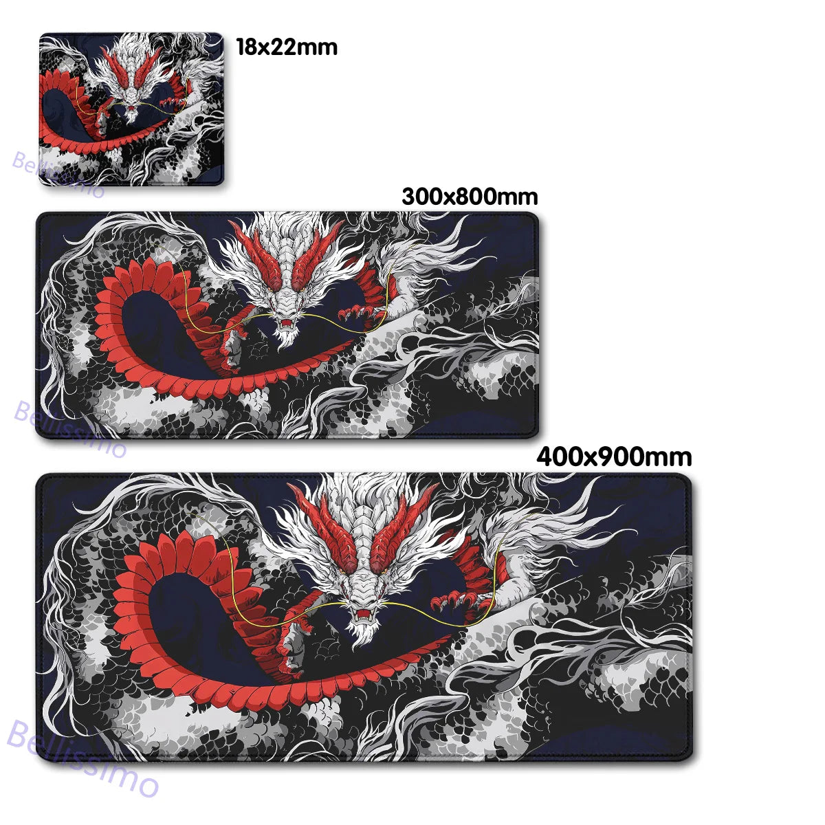 Mousepad gamer japonês de alta qualidade