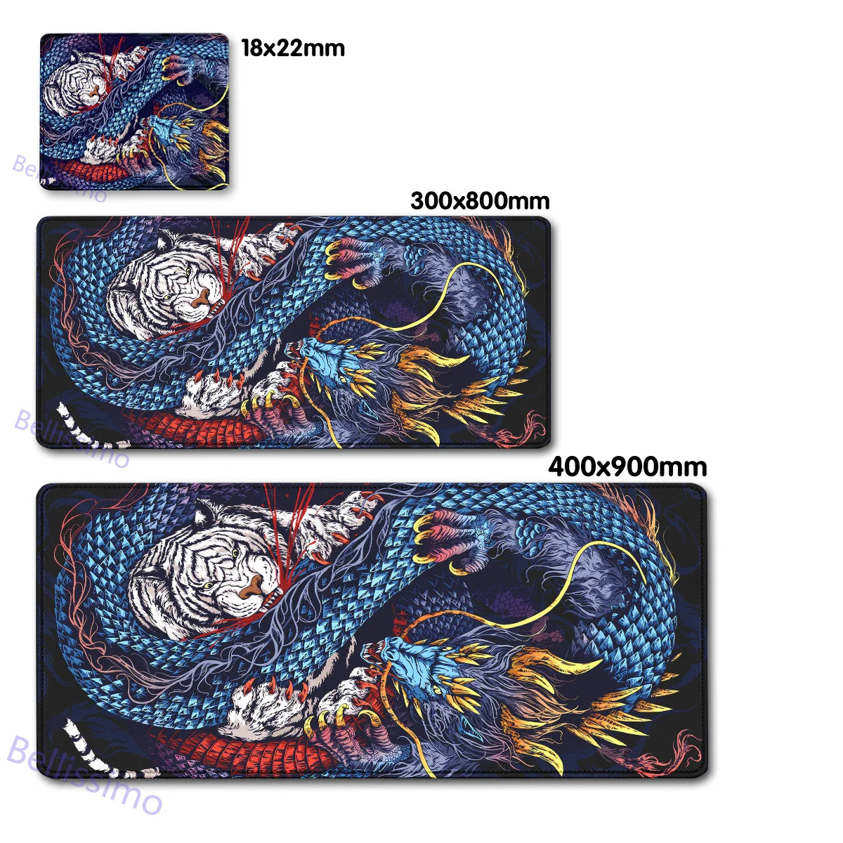 Mousepad gamer japonês de alta qualidade