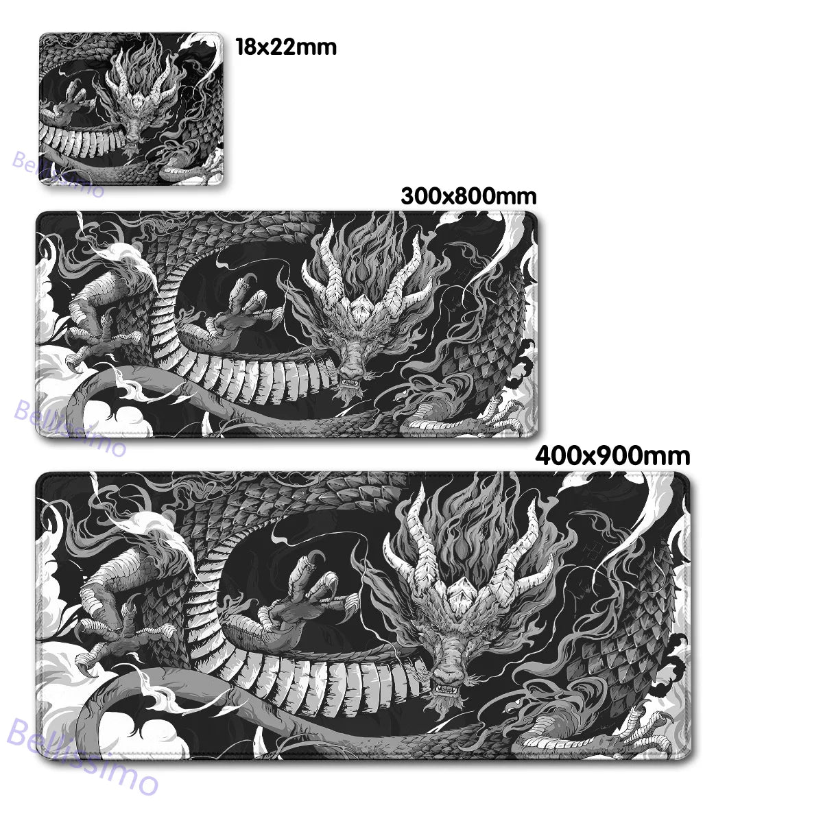 Mousepad gamer japonês de alta qualidade