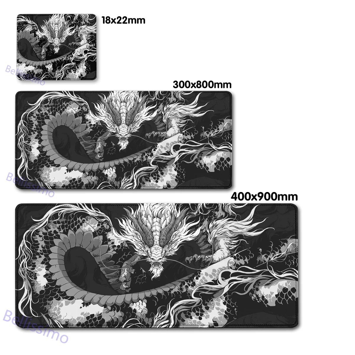 Mousepad gamer japonês de alta qualidade
