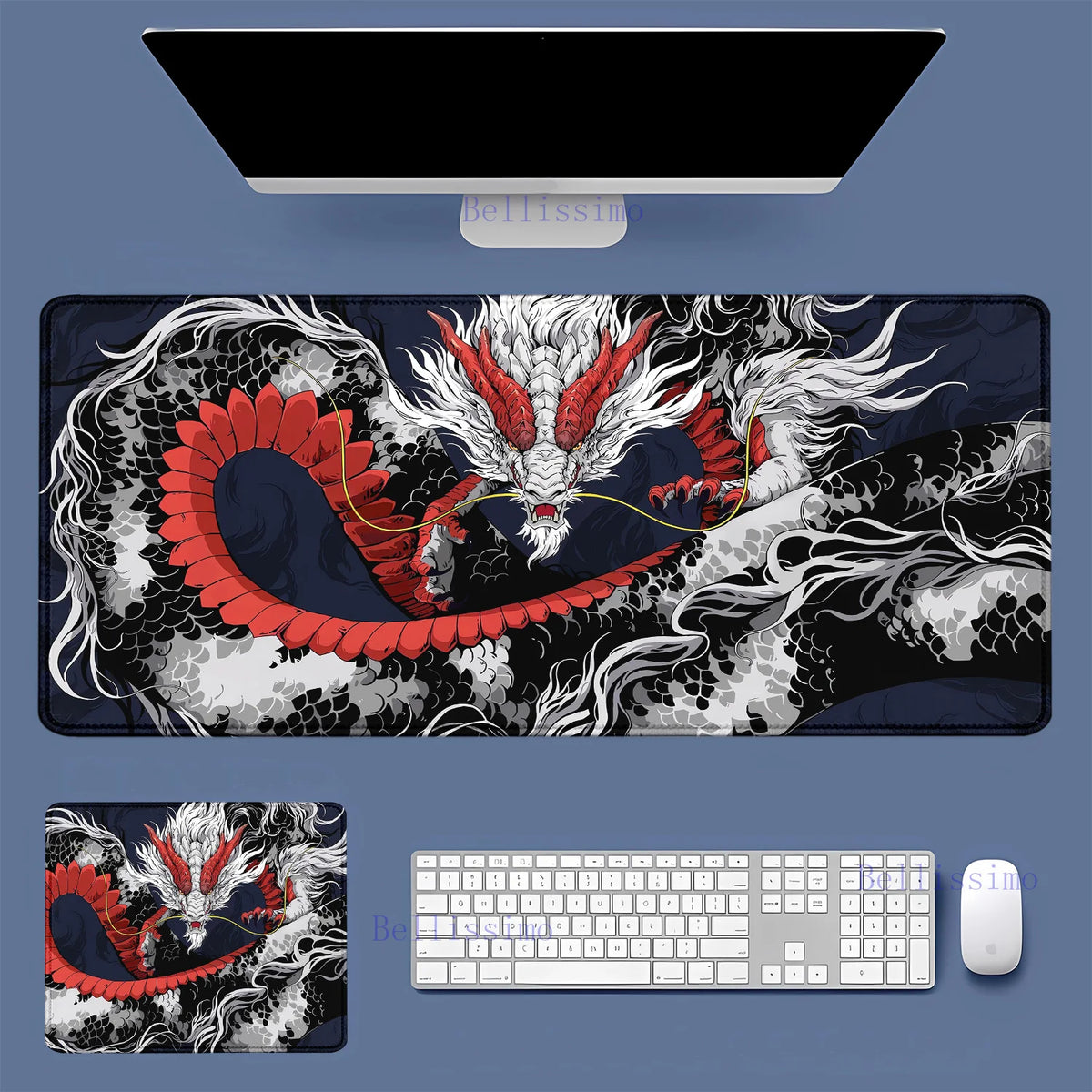 Mousepad gamer japonês de alta qualidade