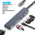 Hub USB 3.0 com várias entradas com resolução em 4k